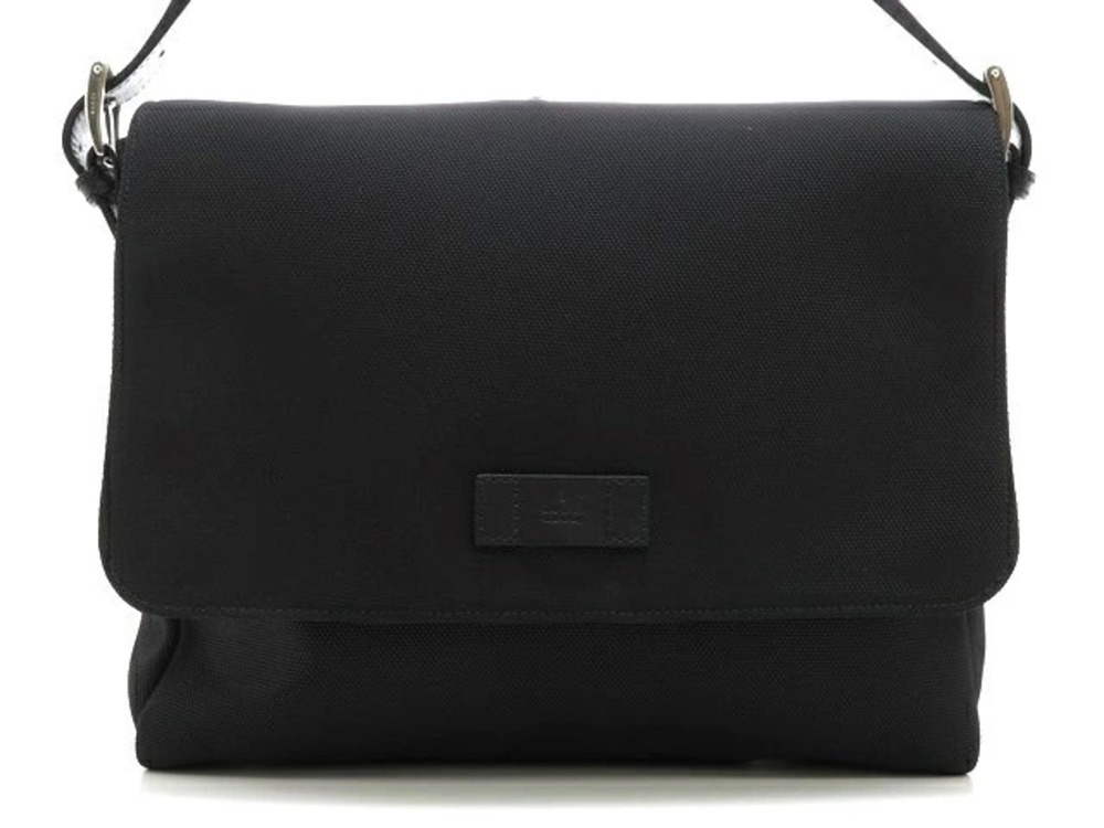 Gucci shoulder bag Hobo Sherry canvas leather black